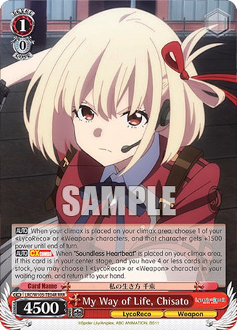 My Way of Life, Chisato (LRC/W105-TE04R RRR) [Lycoris Recoil]