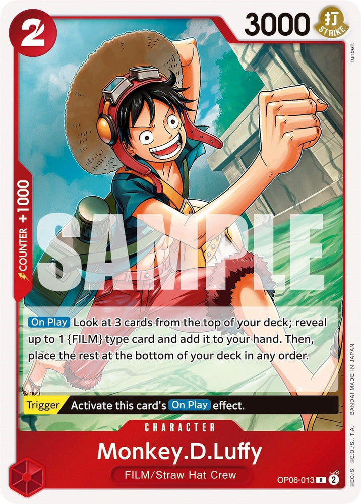 Monkey.D.Luffy [Ultimate Deck - The Three Captains]