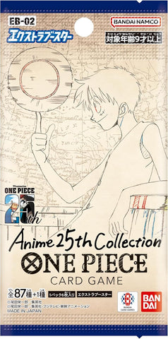 One Piece Extra Booster Anime 25th Collection Booster Pack