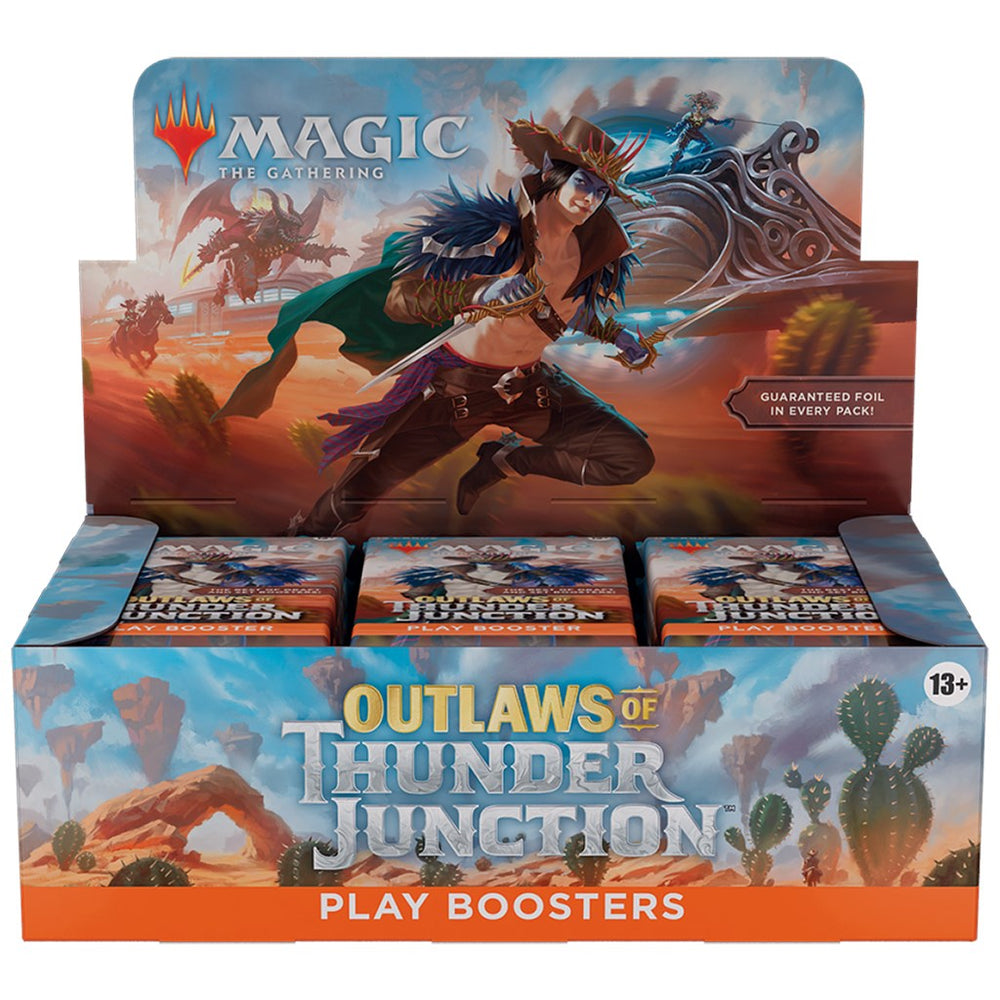 Magic the Gathering: Outlaws of Thunder Junction Play Booster Box Display