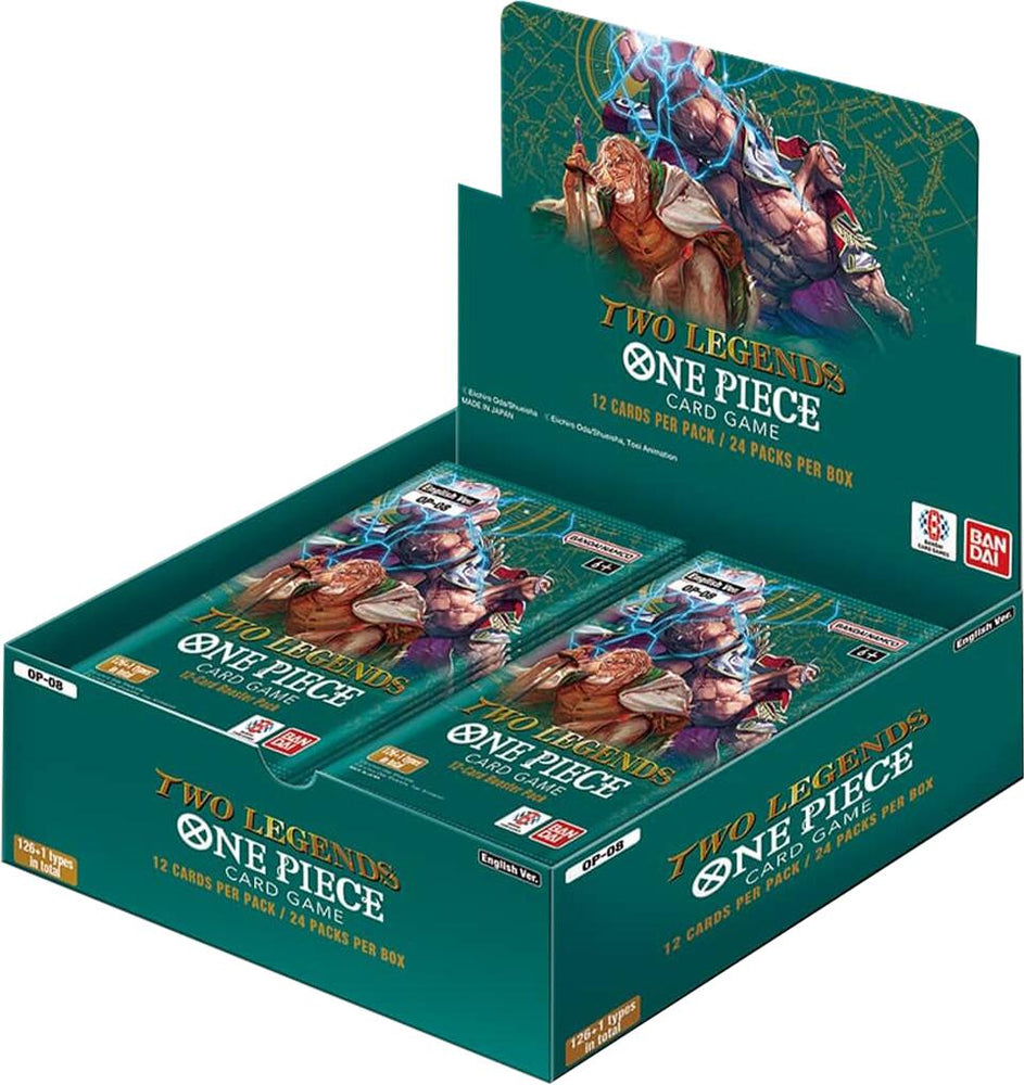 One Piece TCG Two Legends Booster Box Display [OP-08]