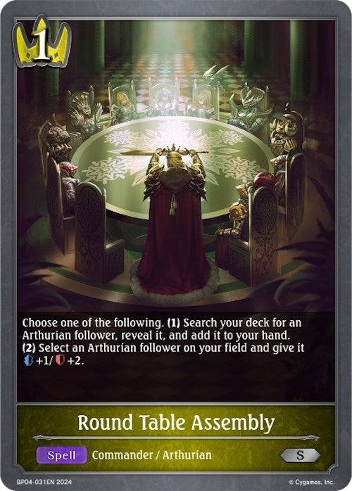 Round Table Assembly (BP04-031EN) [Cosmic Mythos]