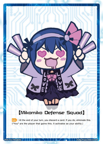 [LRIG Barrier] // [Mikomiko Defense Squad] (WXDi-P12-TK01A[EN] // WXDi-P12-TK01B[EN]) [Dissonance Diva]