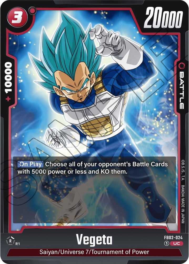 Vegeta (FB02-024) [Blazing Aura]