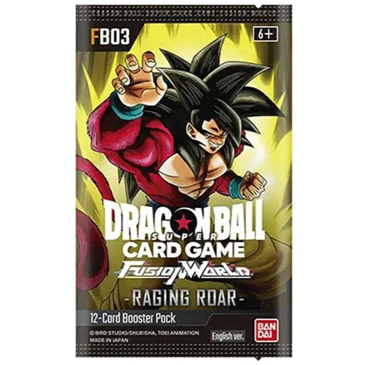 Dragon Ball Super: Fusion World Raging Roar Booster Pack [FB03]