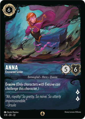 Anna - Ensnared Sister (1/31) [Illumineer's Quest: Deep Trouble]