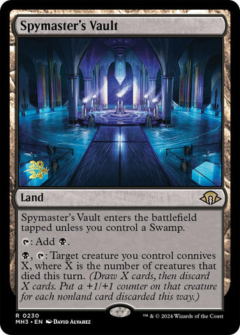 Spymaster's Vault [Modern Horizons 3 Prerelese Promos]