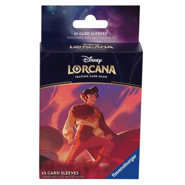 Disney Lorcana Aladdin Heroic Outlaw Card Sleeves, 65-Pack