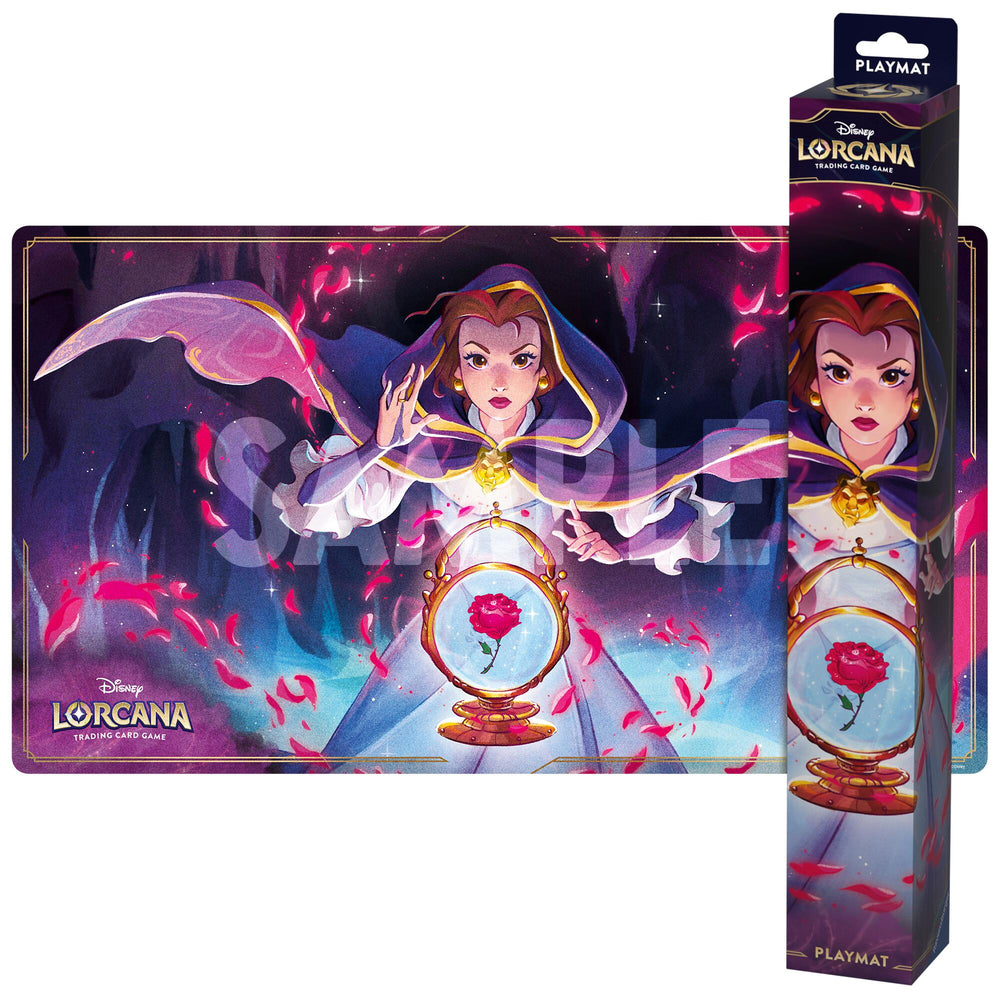 Disney Lorcana: Belle Accomplished Mystic TCG Card Playmat