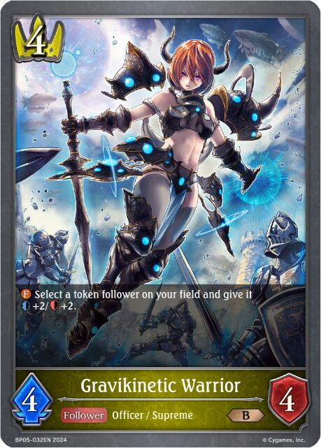 Gravikinetic Warrior (BP05-032EN) [Omens Eternal]