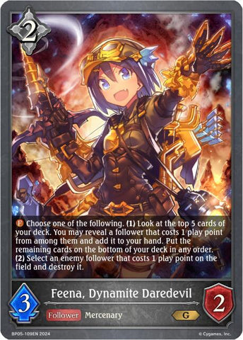 Feena, Dynamite Daredevil (BP05-109EN) [Omens Eternal]