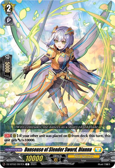 Divine Sister, Bugne (DZ-BT02/096EN) [Illusionless Strife]