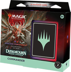 Magic the Gathering Duskmourn: House of Horror Endless Punishment Commander Deck