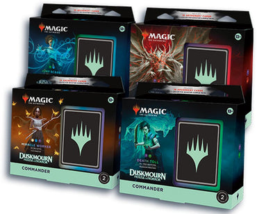 Magic the Gathering: Duskmourn: House of Horror Commander Deck Display