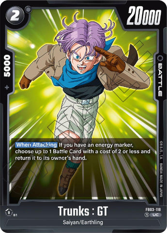 Trunks : GT [Raging Roar]