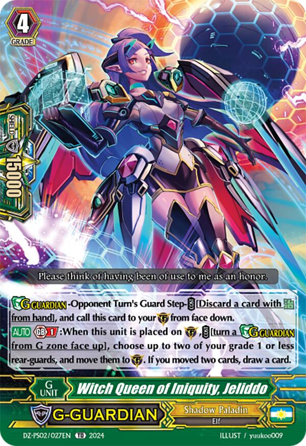 Witch Queen of Iniquity, Jeliddo (DZ-PS02/027EN) [Premium Deckset "Revenger"]