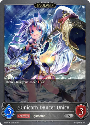 Unicorn Dancer Unica (Evolved) (GFB01b-053EN) [Gloryfinder Bundle 01: Guide to Glory]