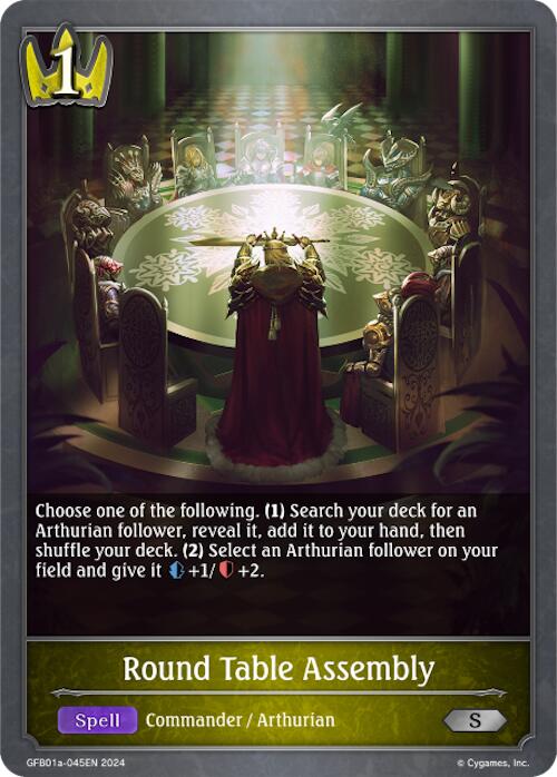 Round Table Assembly (GFB01a-045EN) [Gloryfinder Bundle 01: Guide to Glory]