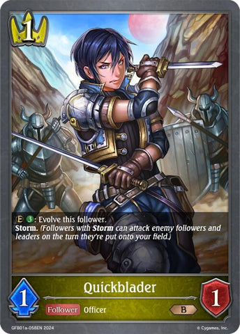Quickblader (GFB01a-058EN) [Gloryfinder Bundle 01: Guide to Glory]