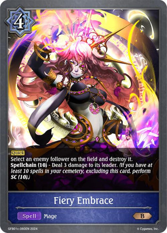 Fiery Embrace (GFB01c-060EN) [Gloryfinder Bundle 01: Guide to Glory]