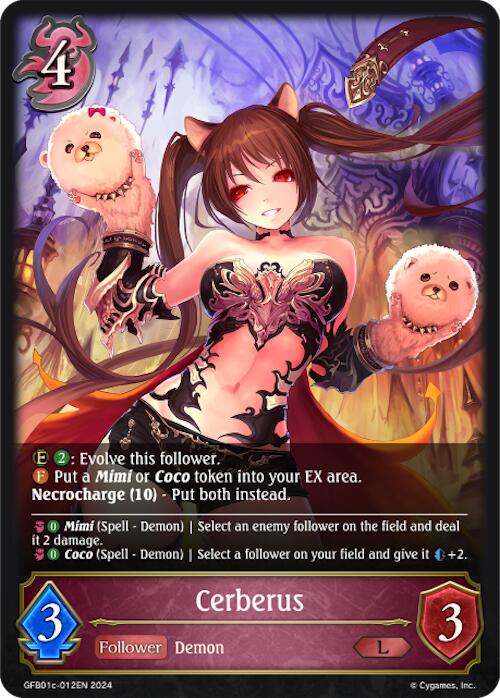 Cerberus (GFB01c-012EN) [Gloryfinder Bundle 01: Guide to Glory]