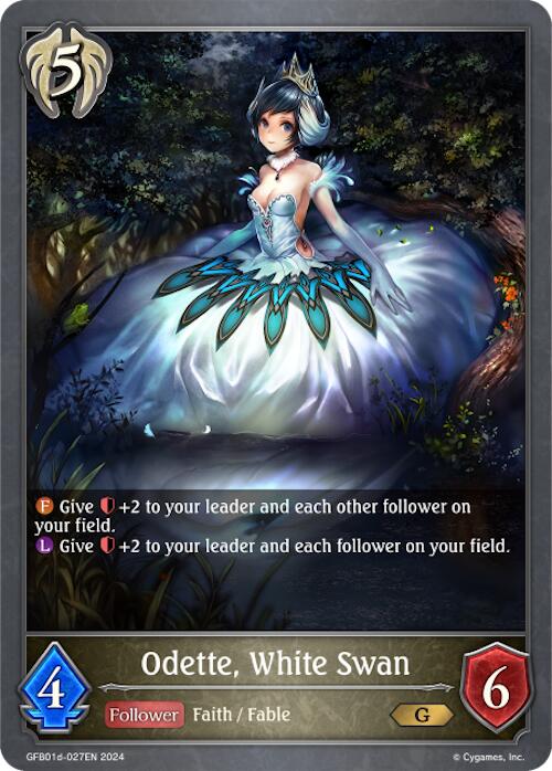 Odette, White Swan (GFB01d-027EN) [Gloryfinder Bundle 01: Guide to Glory]
