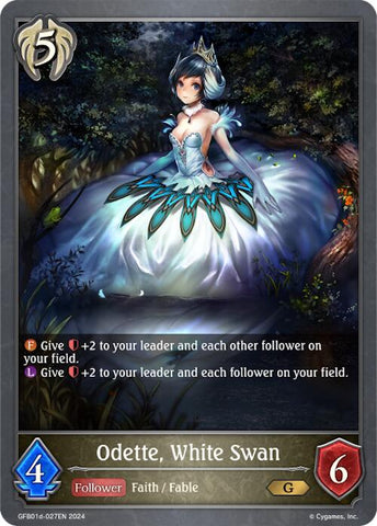 Odette, White Swan (GFB01d-027EN) [Gloryfinder Bundle 01: Guide to Glory]