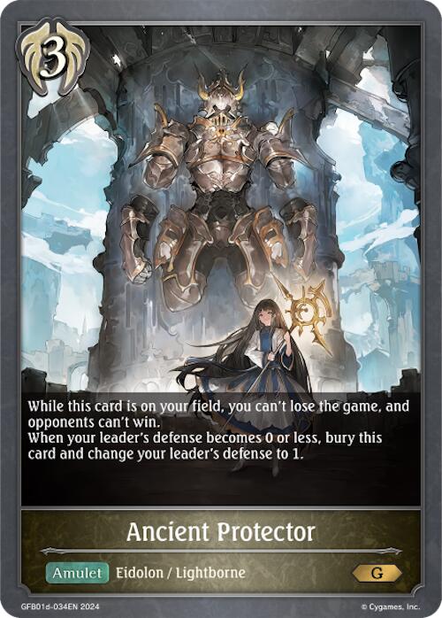 Ancient Protector (GFB01d-034EN) [Gloryfinder Bundle 01: Guide to Glory]