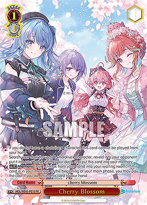 Cherry Blossom (HOL/WE45-PE10 PR) [hololive production ft. Weiss Schwarz Ambassadors]