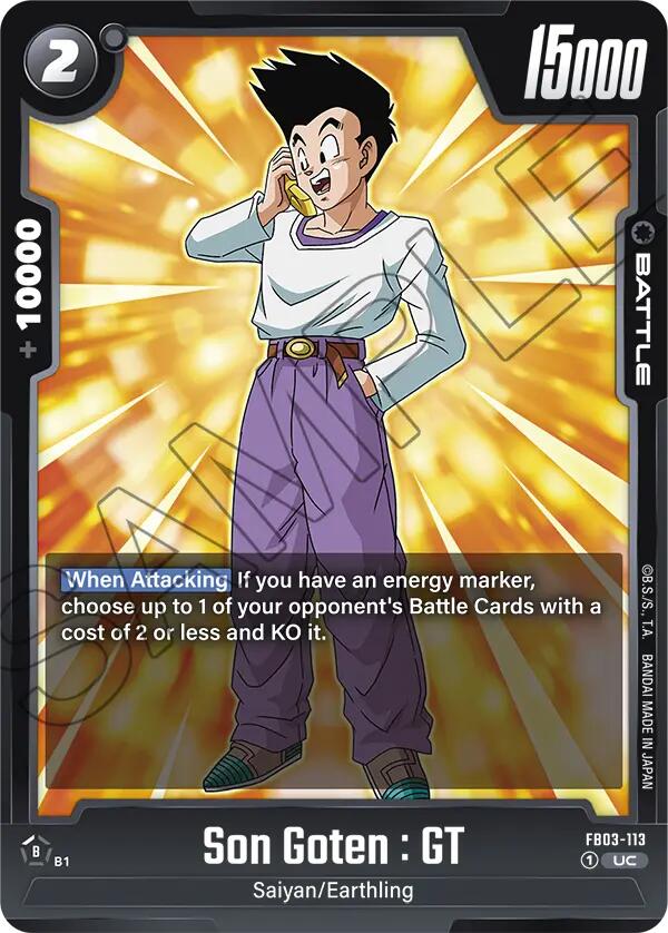 Son Goten : GT [Raging Roar]