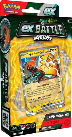 Pokemon ex Tapu Koko ex Battle Deck