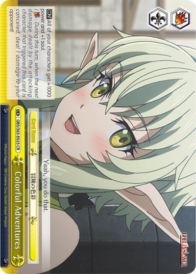 Colorful Adventures (GBS/S63-E025 CR) [Goblin Slayer]