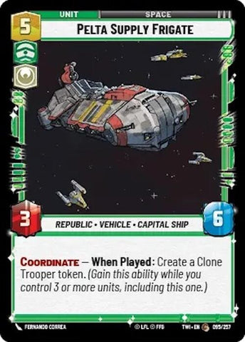 Pelta Supply Frigate (095/257) [Twilight of the Republic]