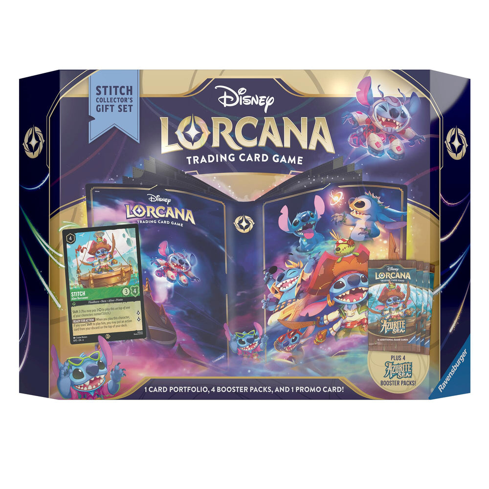 Disney Lorcana Azurite Sea Stitch Collector's Gift Set