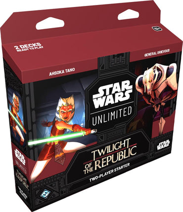 Star Wars Unlimited Twilight of the Republic Two-Player Starter Kits