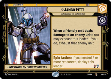 Jango Fett - Concealing the Conspiracy (016/257) [Twilight of the Republic]