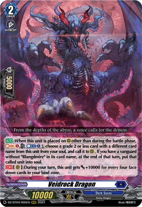 Veidrock Dragon (DZ-BT04/005EN) [Destined Showdown]