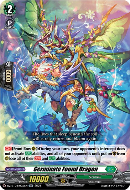 Germinate Found Dragon (DZ-BT04/035EN) [Destined Showdown]
