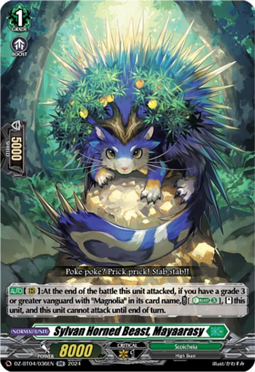 Sylvan Horned Beast, Mayaarasy (DZ-BT04/036EN) [Destined Showdown]