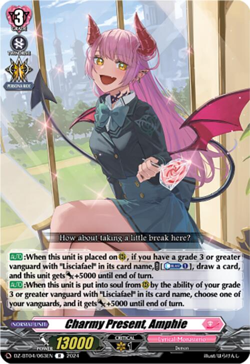 Charmy Present, Amphie (DZ-BT04/063EN) [Destined Showdown]