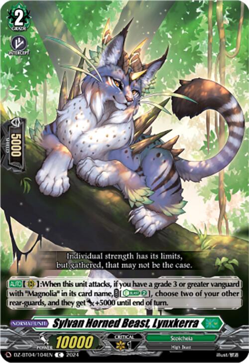 Sylvan Horned Beast, Lynxkerra (DZ-BT04/104EN) [Destined Showdown]