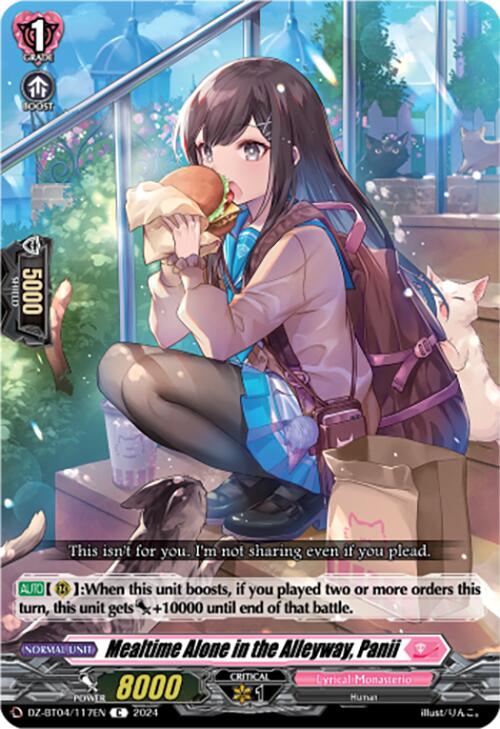 Mealtime Alone in the Alleyway, Panii (DZ-BT04/117EN) [Destined Showdown]