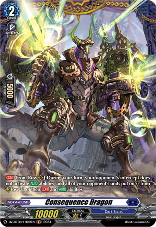 Consequence Dragon (DZ-BT04/FR09EN) [Destined Showdown]