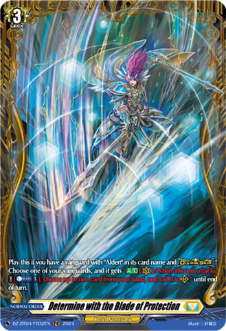 Determine with the Blade of Protection (DZ-BT04/FR32EN) [Destined Showdown]