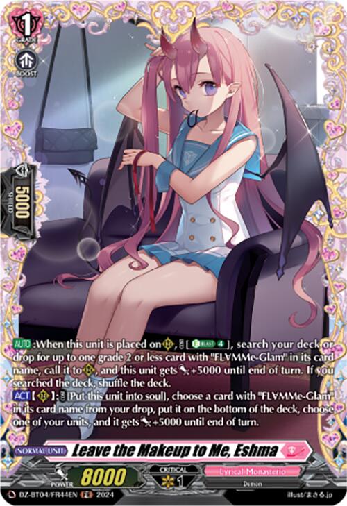 Leave the Makeup to Me, Eshma (DZ-BT04/FR44EN) [Destined Showdown]