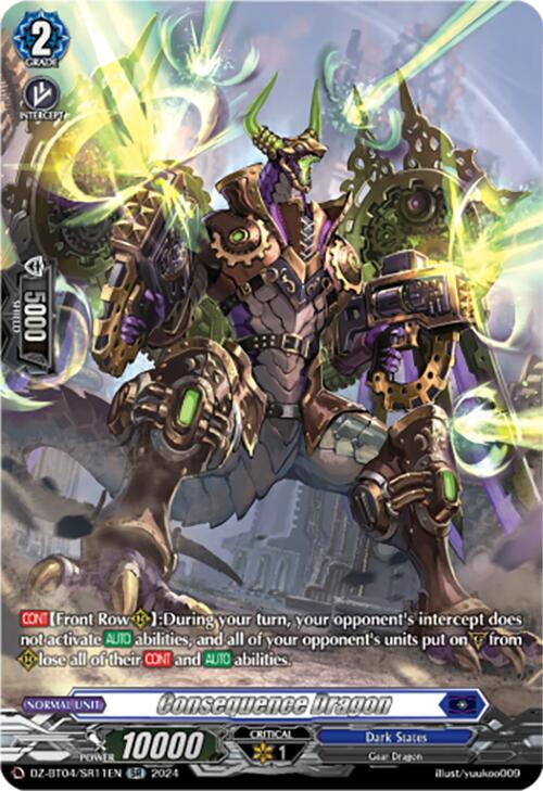 Consequence Dragon (DZ-BT04/SR11EN) [Destined Showdown]