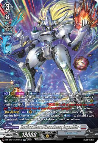 Destined One of Exceedance, Impauldio (DZ-BT04/SR16EN) [Destined Showdown]