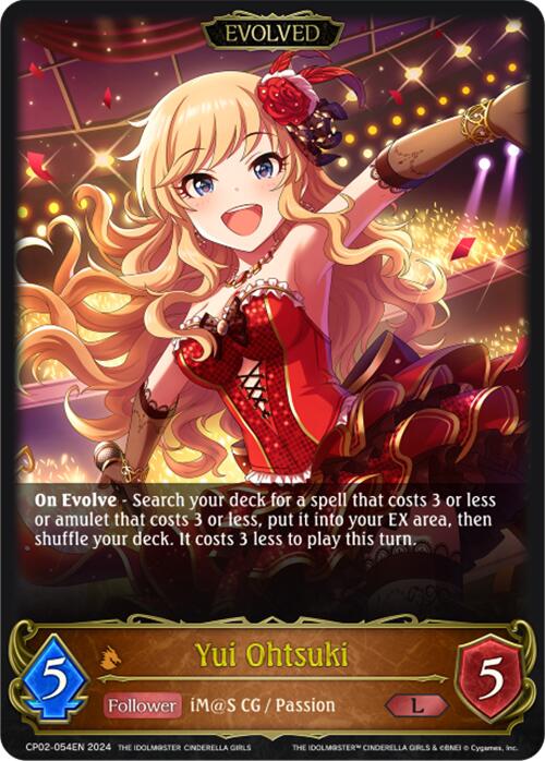 Yui Ohtsuki (CP02-054EN) [THE IDOLM@STER CINDERELLA GIRLS]