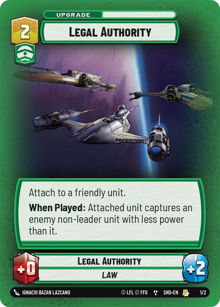 Legal Authority (1/2) [Store Showdown Promos]