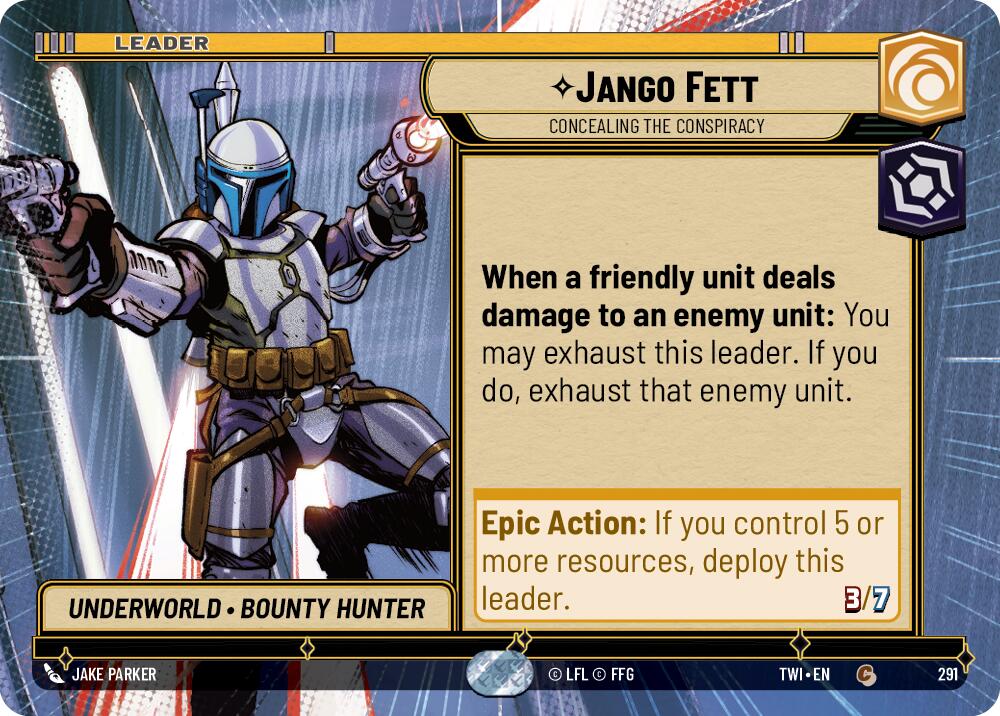 Jango Fett - Concealing the Conspiracy (Hyperspace) (291) [Twilight of the Republic]